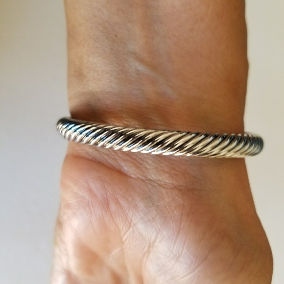 Brand new Silver bracelet,  Aquamarine stone - Picture 7 of 7